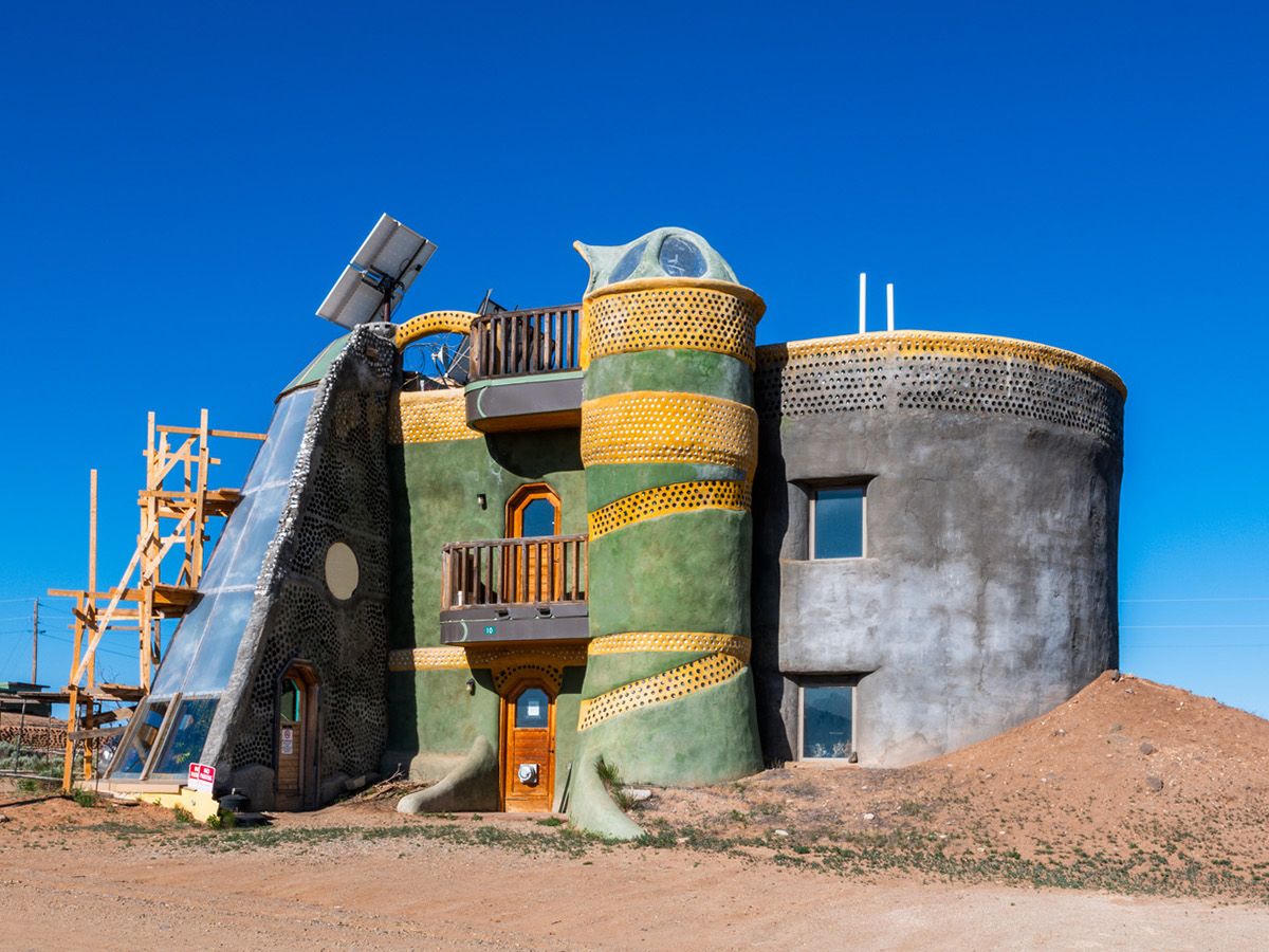 Taos Earthship community